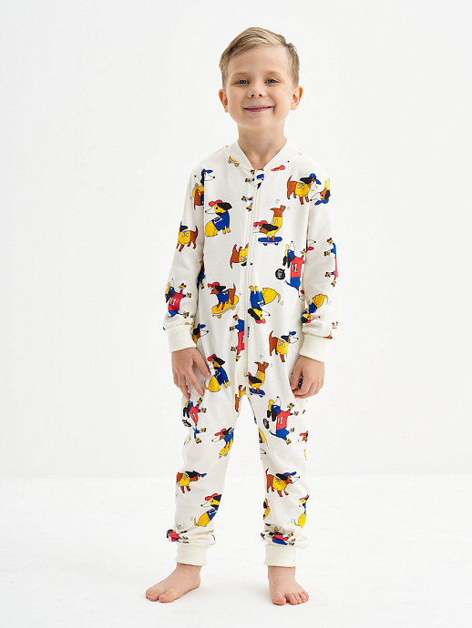 Комбинезон для сна (молния) для мальчика
