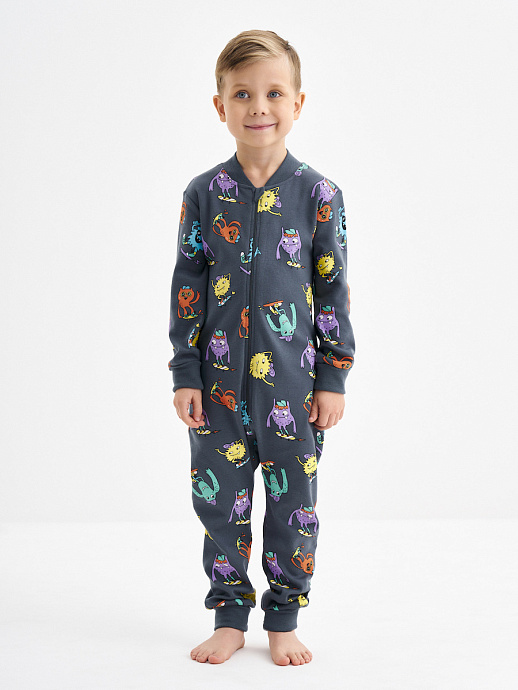 Комбинезон для сна (молния) для мальчика